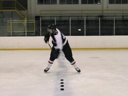 Hockey Player Stock Footage