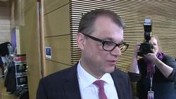 CLEAN : Finnish opposition Centre seen winning election News Clip