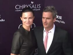 Rosetta Getty and Balthazar Getty at the 10th Annual Chrysalis Butterfly Ball at Los Angeles CA. (Footage by WireImage Video/Getty Images Entertainment Video) Stock Footage