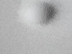 Frozen window Stock Footage