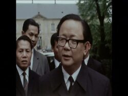 UPITN 9 5 73 SOUTH VIETNAM AND VIETCONG PEACE TALKS DEPARTURES News Clip