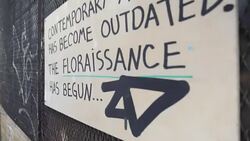 Graffiti around Brooklyn News Clip