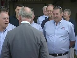 Prince Charles meeting RNLI lifeguards News Clip