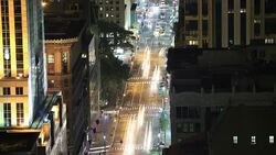 New York City: 5th Ave time lapse Stock Footage
