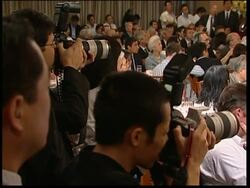 Candidates for post of PM talk to media News Clip