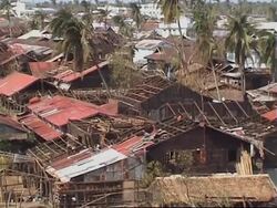 Report from village hit by cyclone News Clip