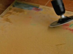 Sandblasting Stock Footage