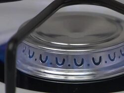 gas stove flame Stock Footage