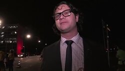 VOICED : Festejos por anuncio de juicio politico a Rousseff News Clip