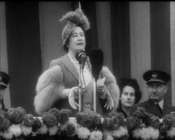 HER MAJESTY VISITS OWN RAF SQUADRON News Clip