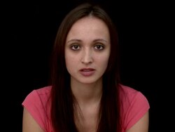 Model Makeup Step Seven Stock Footage