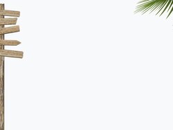 Old Weathered Directional Sign Stock Footage