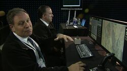 Drone jamming radar device being demonstrated News Clip