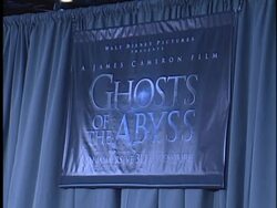 'Ghosts of the Abyss' Premiere Stock Footage