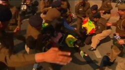 Pro-Tibet protest as Chinese FM meets Indian counterpart News Clip