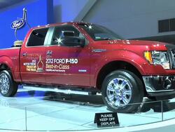 2012 Ford F-150 Motor Trend Truck of the Year Stock Footage
