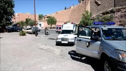 CLEAN : Bodies of the two Spanish cavers arrive at a hospital News Clip