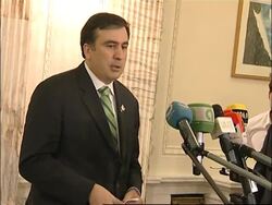 Saakashvili comment on invitation to join NATO News Clip