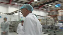 Chris Grayling Visits at Millers Bespoke Bakery News Clip