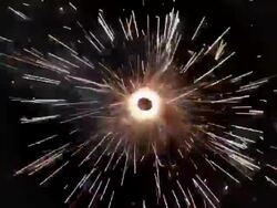 Firework Display on the Diwali Day Stock Footage