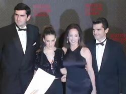 2nd Annual Louis Vuitton United Cancer Front Gala Arrivals and Show Stock Footage