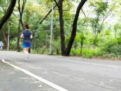 Relax in the park Stock Footage
