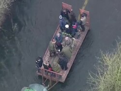 Prince Charles Transported Around Flood Hit Areas News Clip