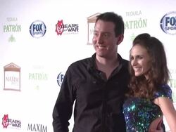 Kyle Busch at Patron Tequila Presents The Maxim Party Stock Footage