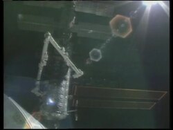 Robotic arm activity on ISS News Clip