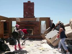 Series Of Tornadoes Rips Through Oklahoma City Area Stock Footage