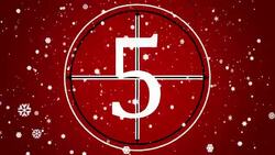 New Year's Eve Countdown to 2015 Stock Footage