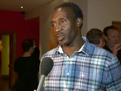 Lindford Christie at the The Smurfs In 3D UK Gala Premiere at London England. (Footage by WireImage Video/Getty Images Entertainment Video) Stock Footage