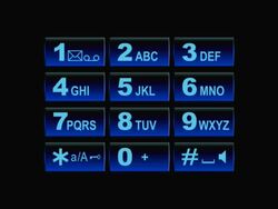 phone buttons Stock Footage