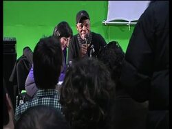 Actor meets Italian cinema students News Clip