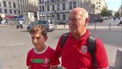 Vox pops Welsh Football Fans About Euros Performance News Clip