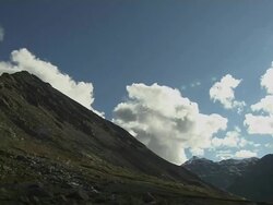 Pan Left Reveal Mount Kailash View from Deraphuk Lhasa Tibet China Stock Footage