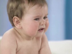 HD: Crying Toddler Stock Footage