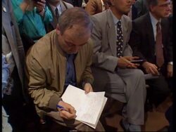 ALBANIA: EU ENVOY VRANITZKY ANNOUNCES ELECTIONS BREAKTHROUGH News Clip