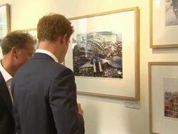 Prince Harry Attends Sentebale Charity Exhibition News Clip