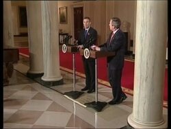 UK Prime Minister presser with US President News Clip