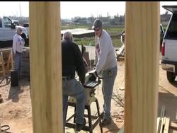 Rebuilding after storms is becoming a growth industry as the United States is slammed by more natural disasters, and leaders say the nation's recovery network functions as well as it does because of "disaster junkies." News Clip