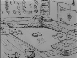 People living in an alley in Rotterdam Stock Footage