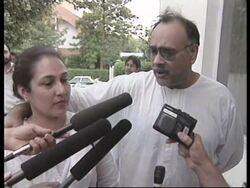 PAKISTAN: JOURNALIST CHARGED WITH SEDITION IS RELEASED News Clip