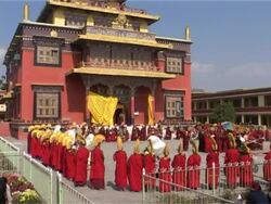 Cham dance Stock Footage