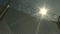 Barbed Wire Fencing In Calais News Clip