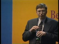 CHINA: MICROSOFT CHIEF BILL GATES HAS NO COMMENT ON COURT RULING News Clip