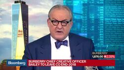 Burberry Chief Creative Officer Bailey to Leave in 2018 News Clip