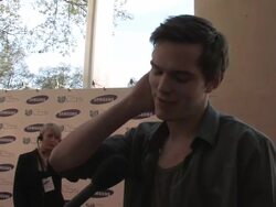 INTERVIEW: Nicholas Hoult on his last film being in 3D on shooting Cash of the Titans in 2D then converting it to 3D, on the complexity of 3D, on working on Mad Max(Footage by WireImage Video/GettyImages) Stock Footage