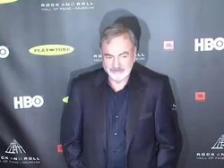 Neil Diamond at 28th Annual Rock and Roll Hall Of Fame Induction Ceremony - Arrivals 4/18/2013 in Los Angeles, CA.(Footage by WireImage Video/Getty Images Entertainment Video) Stock Footage