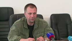 CLEAN : East Ukraine separatist accuses Kiev of genocide News Clip